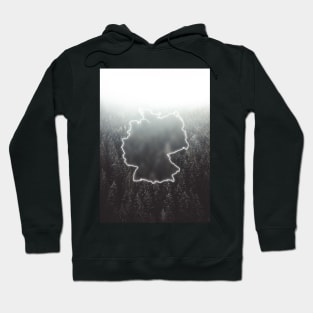 Germany Country Map | Luminous Landscapes Hoodie